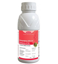 Katyayani Chloro CS - Chloropyriphos 20 % CS (1 litre x 1 Bottle)